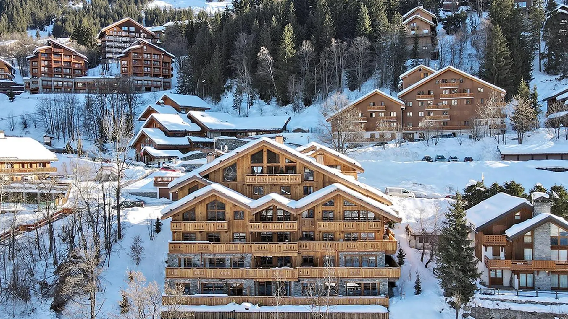 Duplex 4 Chambres A Meribel, Pres Du Centre Et Des Pistes, Avec Services De Conciergerie - Fr-1-613-47 Les Allues フランス